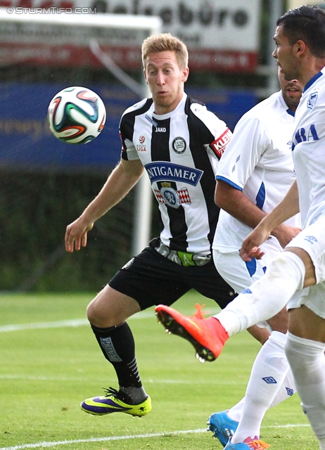 Sturm Graz - Inter Baku
Testspiel,  SK Sturm Graz - FK Inter Baku, Waldstadion Dietersdorf, 19.07.2014. 

Foto zeigt Robert Beric (Sturm)
