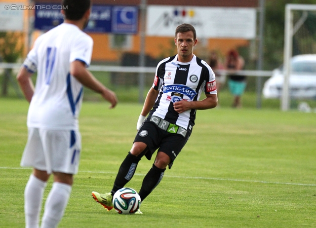 Sturm Graz - Inter Baku
Testspiel,  SK Sturm Graz - FK Inter Baku, Waldstadion Dietersdorf, 19.07.2014. 

Foto zeigt Marco Djuricin (Sturm)
