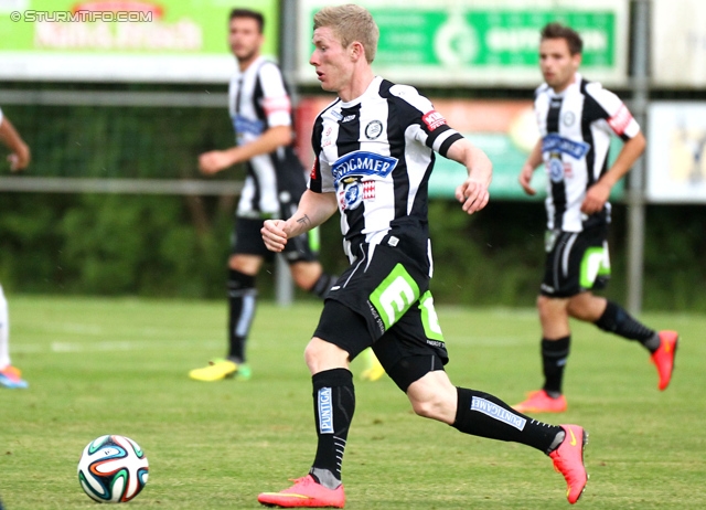 Sturm Graz - Inter Baku
Testspiel,  SK Sturm Graz - FK Inter Baku, Waldstadion Dietersdorf, 19.07.2014. 

Foto zeigt Florian Kainz (Sturm)
