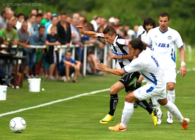 Sturm Graz - Inter Baku
Testspiel,  SK Sturm Graz - FK Inter Baku, Waldstadion Dietersdorf, 19.07.2014. 

Foto zeigt Andreas Gruber (Sturm)
