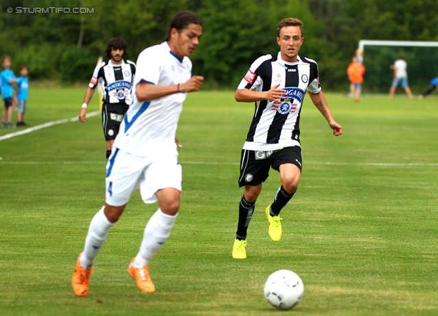 Sturm Graz - Inter Baku
Testspiel,  SK Sturm Graz - FK Inter Baku, Waldstadion Dietersdorf, 19.07.2014. 

Foto zeigt Daniel Beichler (Sturm)
