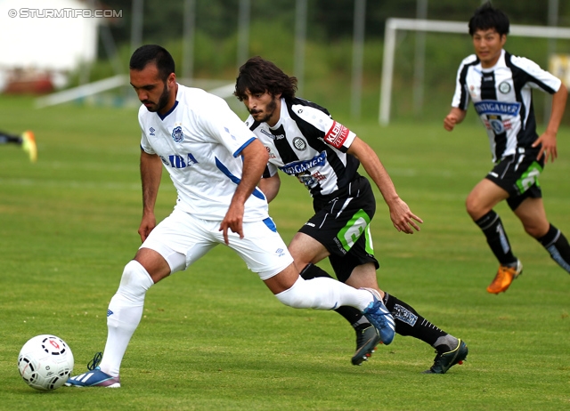 Sturm Graz - Inter Baku
Testspiel,  SK Sturm Graz - FK Inter Baku, Waldstadion Dietersdorf, 19.07.2014. 

Foto zeigt Naim Sharifi (Sturm)
