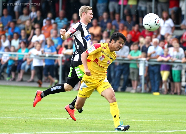 Sturm Graz - Kapfenberg
Testspiel,  SK Sturm Graz - Kapfenberger SV, Arena Krottendorf, 23.07.2014. 

Foto zeigt Martin Ehrenreich (Sturm)
