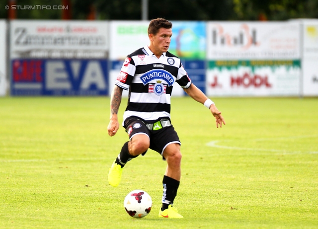 Sturm Graz - Maccabi Tel Aviv
Testspiel,  SK Sturm Graz - Maccabi Tel Aviv, Solarstadion Gleisdorf, 04.07.2014. 

Foto zeigt Marko Stankovic (Sturm)
