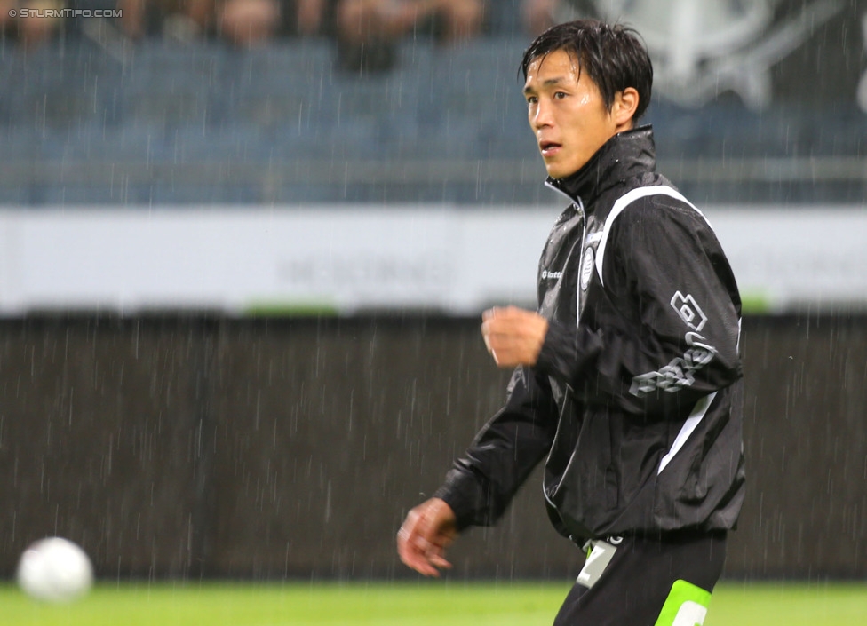 Sturm Graz - Hamburger SV
Testspiel,  SK Sturm Graz - Hamburger SV, Stadion Liebenau Graz, 30.07.2014. 

Foto zeigt Taisuke Akiyoshi (Sturm)
