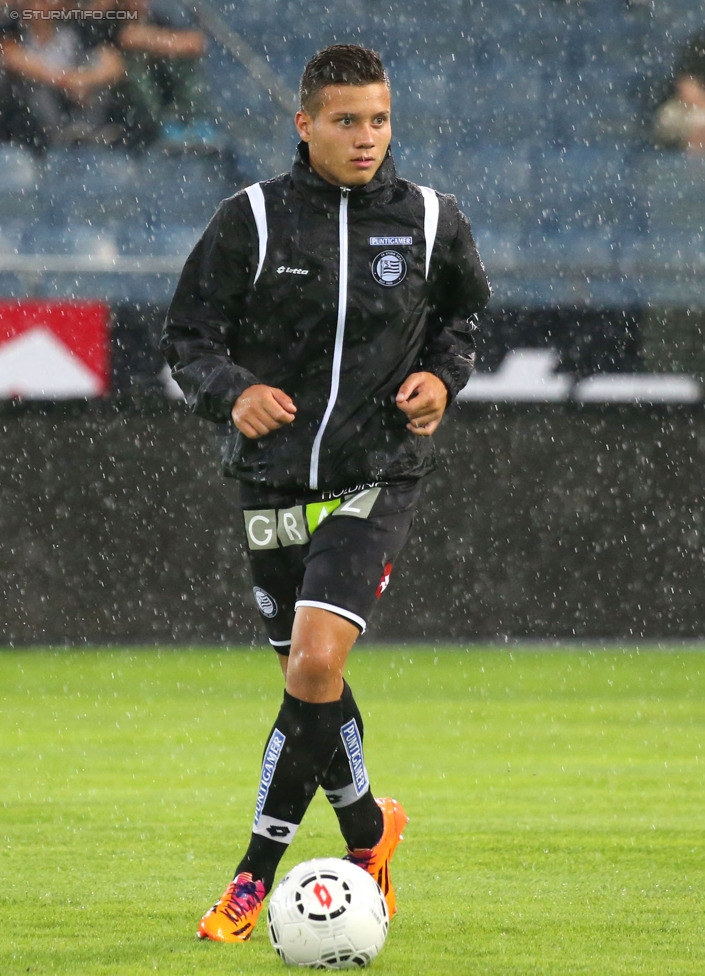 Sturm Graz - Hamburger SV
Testspiel,  SK Sturm Graz - Hamburger SV, Stadion Liebenau Graz, 30.07.2014. 

Foto zeigt Marco Gantschnig (Sturm)
