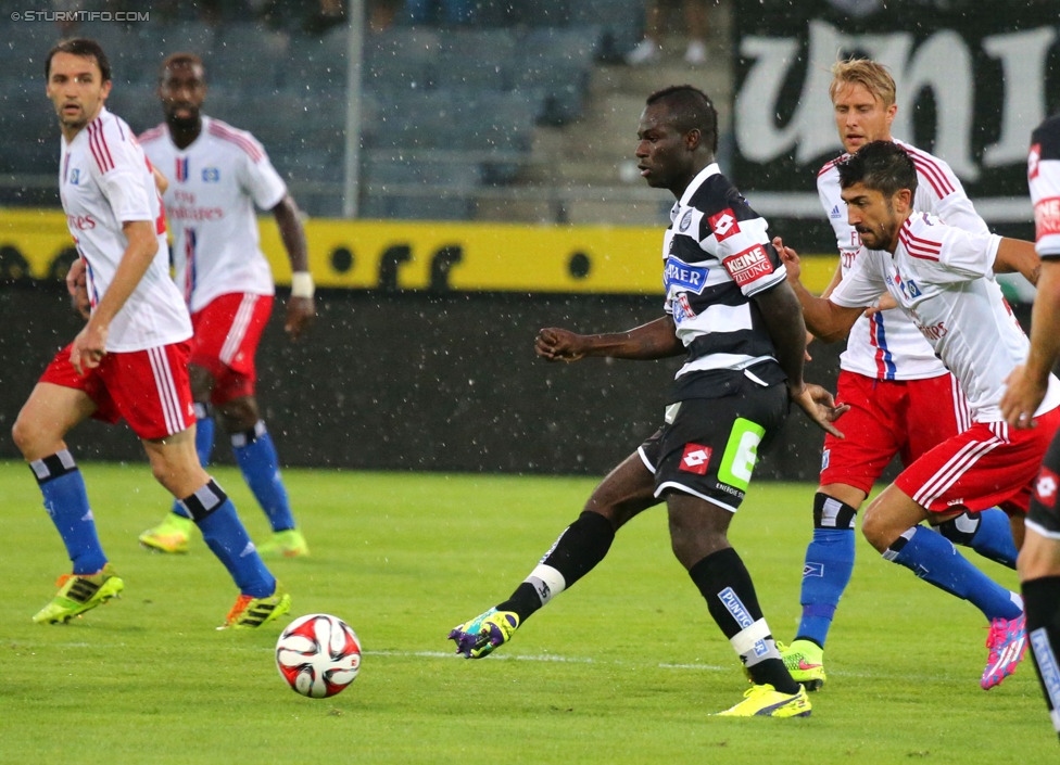 Sturm Graz - Hamburger SV
Testspiel,  SK Sturm Graz - Hamburger SV, Stadion Liebenau Graz, 30.07.2014. 

Foto zeigt Emmanuel Frimpong (Sturm)
