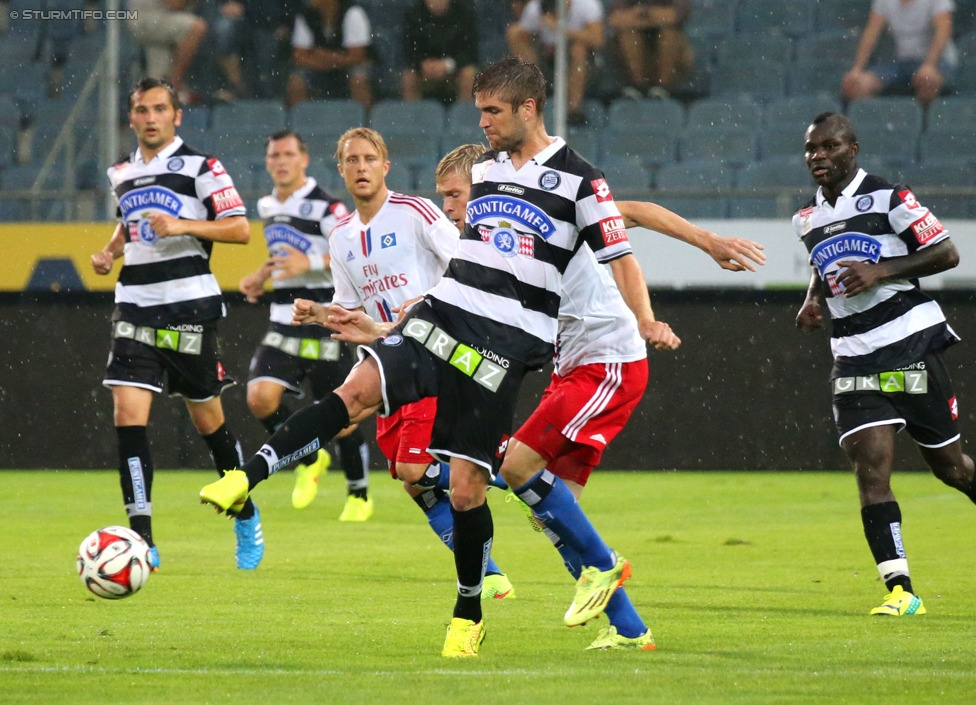 Sturm Graz - Hamburger SV
Testspiel,  SK Sturm Graz - Hamburger SV, Stadion Liebenau Graz, 30.07.2014. 

Foto zeigt Tomislav Barbaric (Sturm) 
