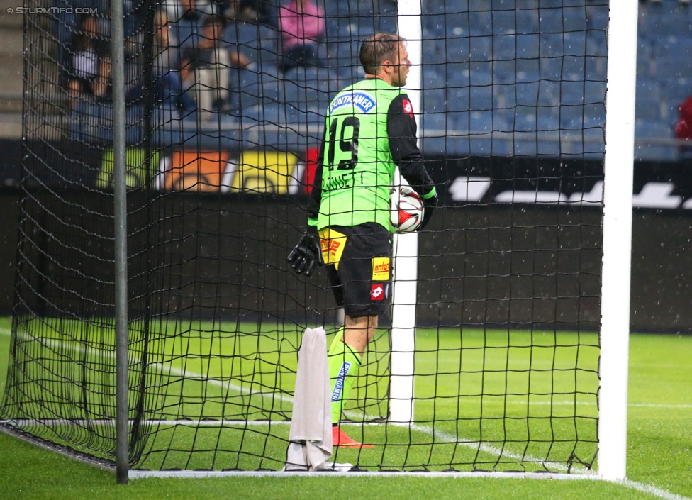 Sturm Graz - Hamburger SV
Testspiel,  SK Sturm Graz - Hamburger SV, Stadion Liebenau Graz, 30.07.2014. 

Foto zeigt Benedikt Pliquett (Sturm)
Schlüsselwörter: tor