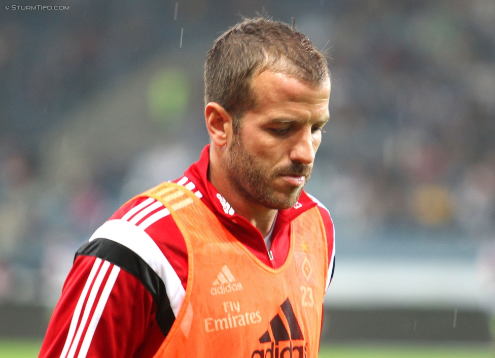 Sturm Graz - Hamburger SV
Testspiel,  SK Sturm Graz - Hamburger SV, Stadion Liebenau Graz, 30.07.2014. 

Foto zeigt Raphael van der Vaart (Hamburg)
