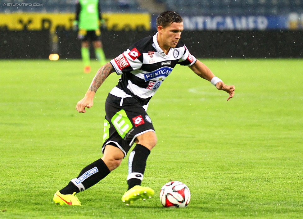 Sturm Graz - Hamburger SV
Testspiel,  SK Sturm Graz - Hamburger SV, Stadion Liebenau Graz, 30.07.2014. 

Foto zeigt Marko Stankovic (Sturm)
