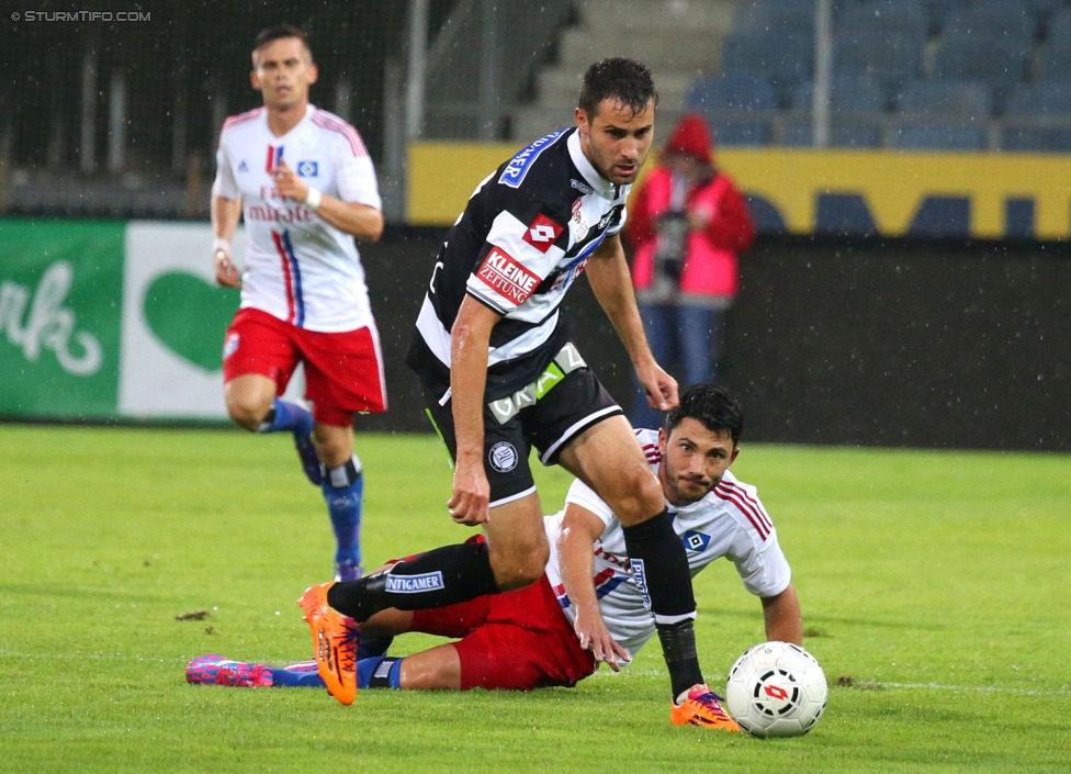 Sturm Graz - Hamburger SV
Testspiel,  SK Sturm Graz - Hamburger SV, Stadion Liebenau Graz, 30.07.2014. 

Foto zeigt Josip Tadic (Sturm)
