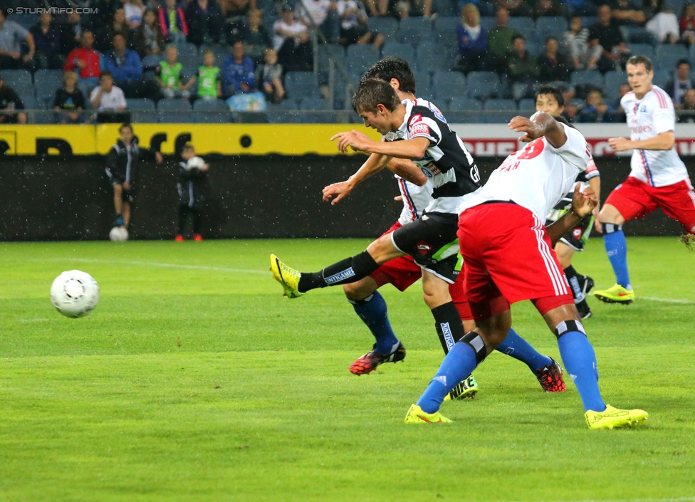 Sturm Graz - Hamburger SV
Testspiel,  SK Sturm Graz - Hamburger SV, Stadion Liebenau Graz, 30.07.2014. 

Foto zeigt Andreas Gruber (Sturm)
