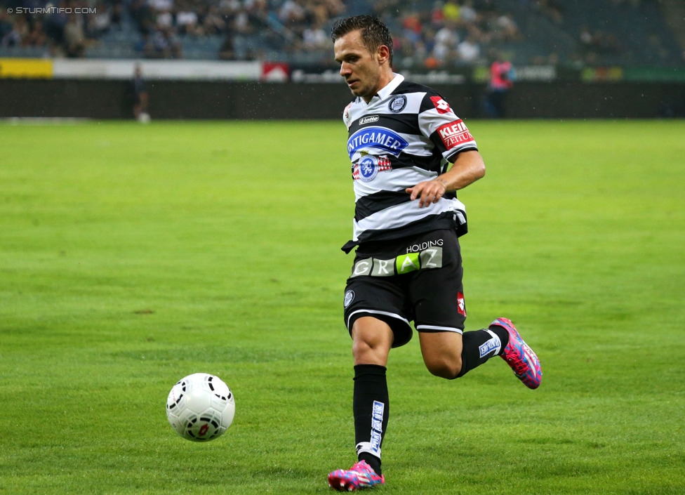 Sturm Graz - Hamburger SV
Testspiel,  SK Sturm Graz - Hamburger SV, Stadion Liebenau Graz, 30.07.2014. 

Foto zeigt Daniel Offenbacher (Sturm)
