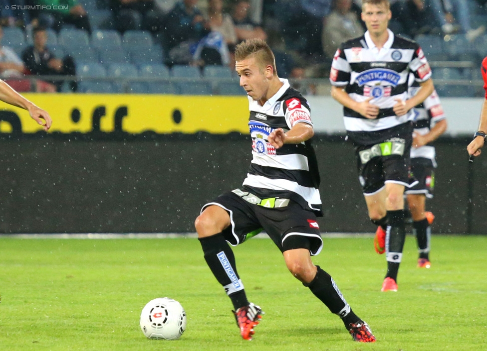 Sturm Graz - Hamburger SV
Testspiel,  SK Sturm Graz - Hamburger SV, Stadion Liebenau Graz, 30.07.2014. 

Foto zeigt Sandi Lovric (Sturm)
