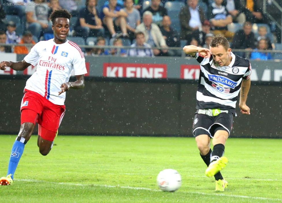 Sturm Graz - Hamburger SV
Testspiel,  SK Sturm Graz - Hamburger SV, Stadion Liebenau Graz, 30.07.2014. 

Foto zeigt Daniel Beichler (Sturm)
