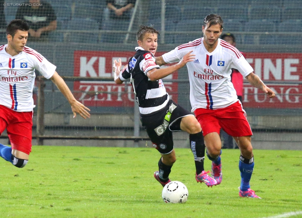 Sturm Graz - Hamburger SV
Testspiel,  SK Sturm Graz - Hamburger SV, Stadion Liebenau Graz, 30.07.2014. 

Foto zeigt Andreas Gruber (Sturm)
