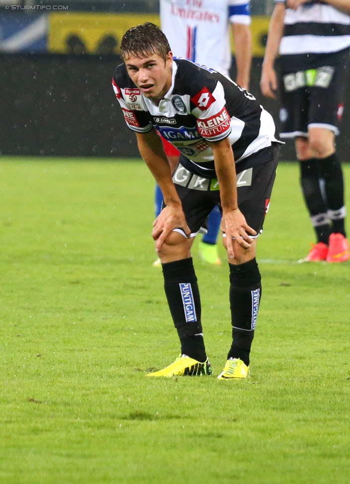 Sturm Graz - Hamburger SV
Testspiel,  SK Sturm Graz - Hamburger SV, Stadion Liebenau Graz, 30.07.2014. 

Foto zeigt Andreas Gruber (Sturm)
