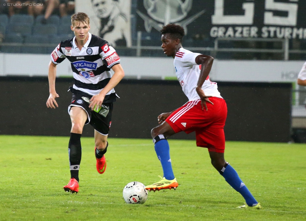 Sturm Graz - Hamburger SV
Testspiel,  SK Sturm Graz - Hamburger SV, Stadion Liebenau Graz, 30.07.2014. 

Foto zeigt Simon Piesinger (Sturm)
