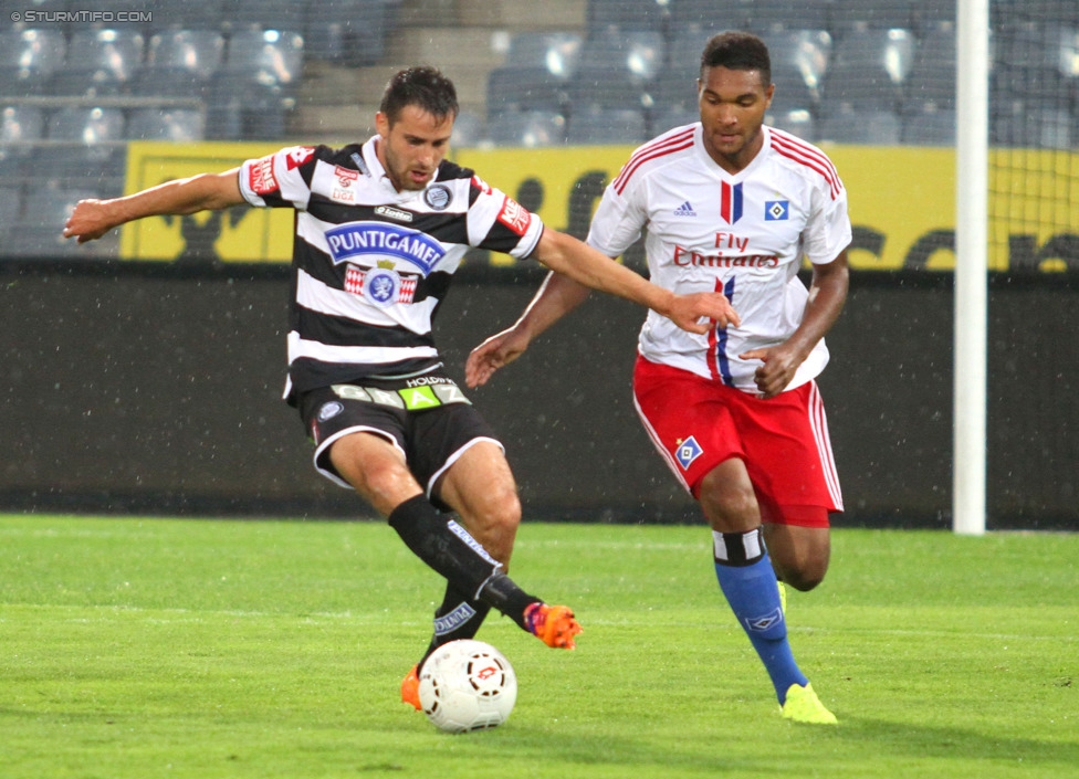 Sturm Graz - Hamburger SV
Testspiel,  SK Sturm Graz - Hamburger SV, Stadion Liebenau Graz, 30.07.2014. 

Foto zeigt Josip Tadic (Sturm)
