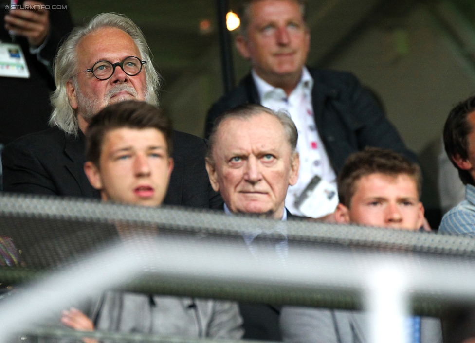 Sturm Graz - Wolfsberg
Oesterreichische Fussball Bundesliga, 6. Runde, SK Sturm Graz - Wolfsberger AC, Stadion Liebenau Graz, 23.08.2014. 

Foto zeigt Ivica Osim (ehem. Trainer Sturm)
