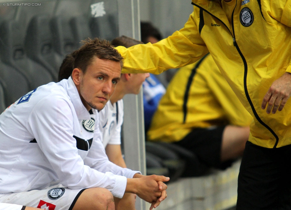 Sturm Graz - Wolfsberg
Oesterreichische Fussball Bundesliga, 6. Runde, SK Sturm Graz - Wolfsberger AC, Stadion Liebenau Graz, 23.08.2014. 

Foto zeigt Daniel Beichler (Sturm)
