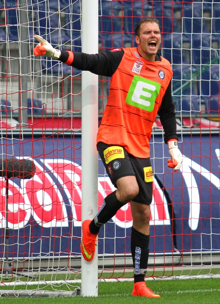 RB Salzburg - Sturm Graz
Oesterreichische Fussball Bundesliga, 7. Runde, FC RB Salzburg - SK Sturm Graz, Stadion Wals-Siezenheim, 30.08.2014. 

Foto zeigt Benedikt Pliquett (Sturm)
