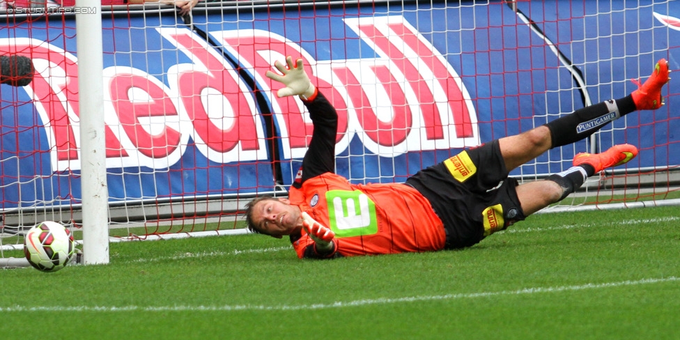 RB Salzburg - Sturm Graz
Oesterreichische Fussball Bundesliga, 7. Runde, FC RB Salzburg - SK Sturm Graz, Stadion Wals-Siezenheim, 30.08.2014. 

Foto zeigt Benedikt Pliquett (Sturm)
