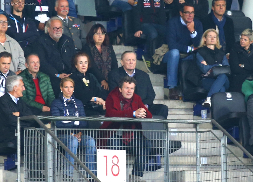 Sturm Graz - Admira Wacker
Oesterreichische Fussball Bundesliga, 8. Runde, SK Sturm Graz - FC Admira Wacker Moedling, Stadion Liebenau Graz, 13.09.2014. 

Foto zeigt Ivica Osim (ehem. Trainer Sturm)
