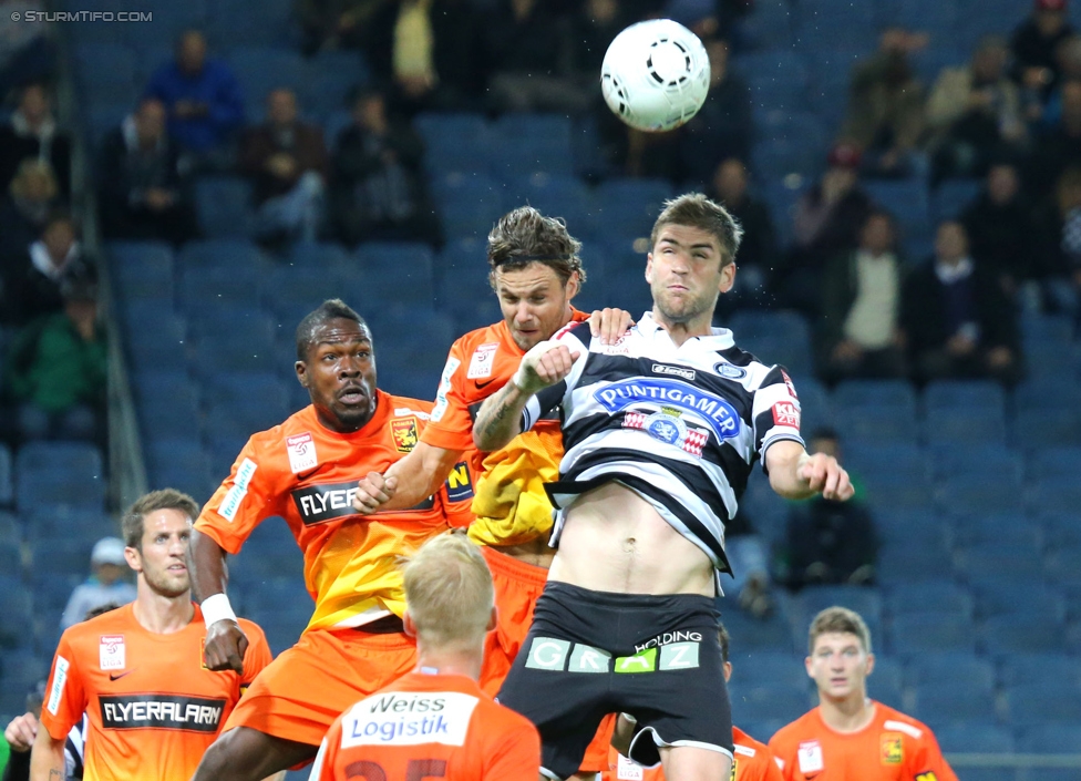 Sturm Graz - Admira Wacker
Oesterreichische Fussball Bundesliga, 8. Runde, SK Sturm Graz - FC Admira Wacker Moedling, Stadion Liebenau Graz, 13.09.2014. 

Foto zeigt Tomislav Barbaric (Sturm) 
