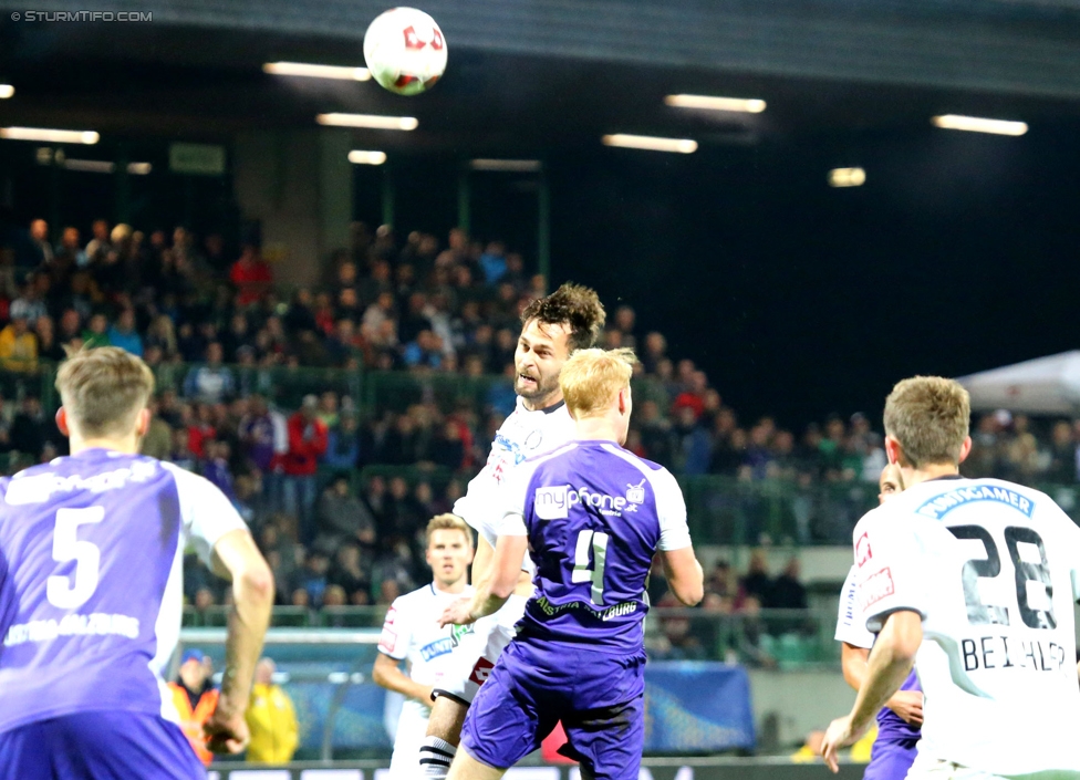 Austria Salzburg - Sturm Graz
OEFB Cup, 2. Runde, SV Austria Salzburg - SK Sturm Graz, Stadion Voecklabruck, 23.09.2014. 

Foto zeigt Felix Huspek (A. Salzburg), Michael Madl (Sturm), Raphael Reifeltshammer (A. Salzburg) und Daniel Beichler (Sturm)
