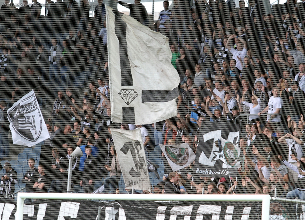 Sturm Graz - Altach
Oesterreichische Fussball Bundesliga, 10. Runde, SK Sturm Graz - SCR Altach, Stadion Liebenau Graz, 27.09.2014. 

Foto zeigt Fans von Sturm
