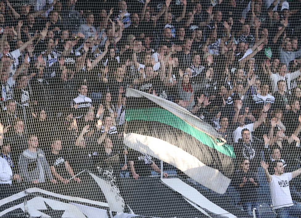 Sturm Graz - Altach
Oesterreichische Fussball Bundesliga, 10. Runde, SK Sturm Graz - SCR Altach, Stadion Liebenau Graz, 27.09.2014. 

Foto zeigt Fans von Sturm
