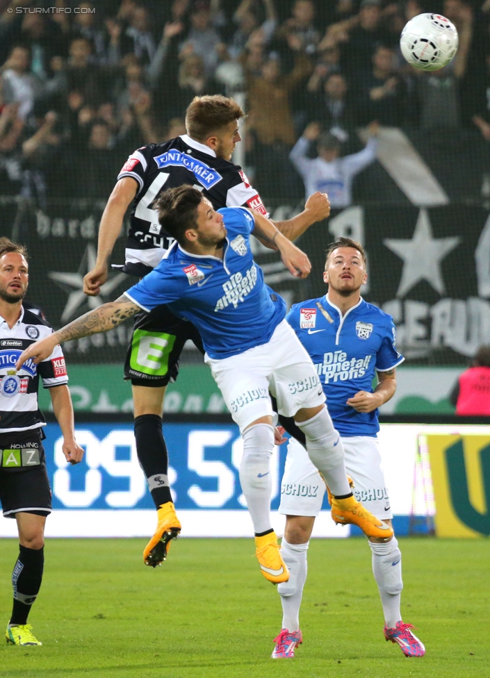 Sturm Graz - Groedig
Oesterreichische Fussball Bundesliga, 11. Runde, SK Sturm Graz - SV Groedig, Stadion Liebenau Graz, 04.10.2014. 

Foto zeigt Thorsten Schick (Sturm)
