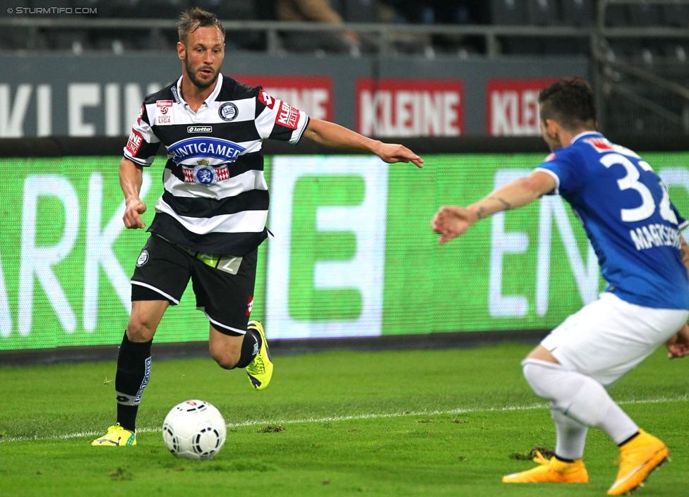 Sturm Graz - Groedig
Oesterreichische Fussball Bundesliga, 11. Runde, SK Sturm Graz - SV Groedig, Stadion Liebenau Graz, 04.10.2014. 

Foto zeigt Martin Ehrenreich (Sturm)
