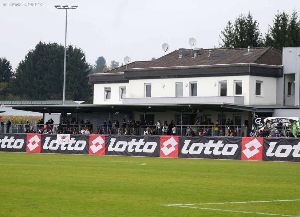 Sturm Damen - LUV
OEFB Frauenliga, 6. Runde,  SK Sturm Graz Damen - LUV Graz, Trainingszentrum Messendorf, 04.10.2014. 

Foto zeigt eine Innenansicht im Trainingszentrum Messendorf
