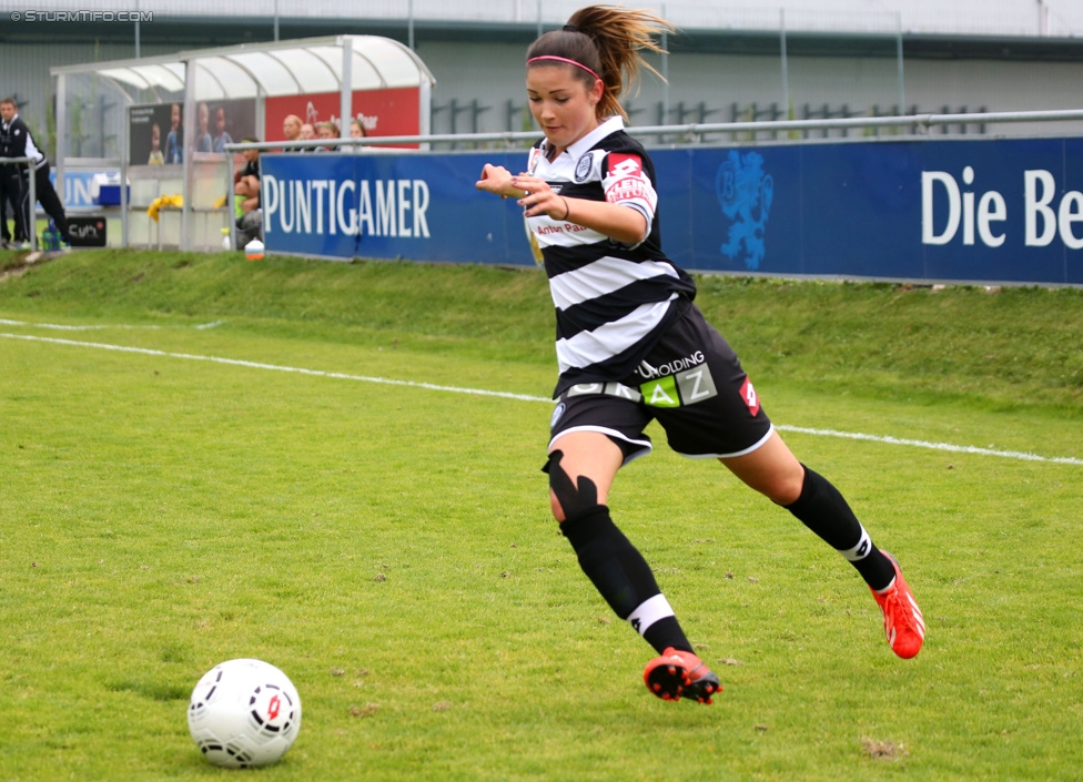 Sturm Damen - LUV
OEFB Frauenliga, 6. Runde,  SK Sturm Graz Damen - LUV Graz, Trainingszentrum Messendorf, 04.10.2014. 

Foto zeigt Selina Mandl (Sturm Damen)
