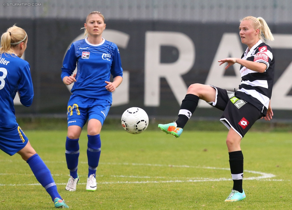 Sturm Damen - LUV
OEFB Frauenliga, 6. Runde,  SK Sturm Graz Damen - LUV Graz, Trainingszentrum Messendorf, 04.10.2014. 

Foto zeigt Sanda Jovanovic (Sturm Damen)
