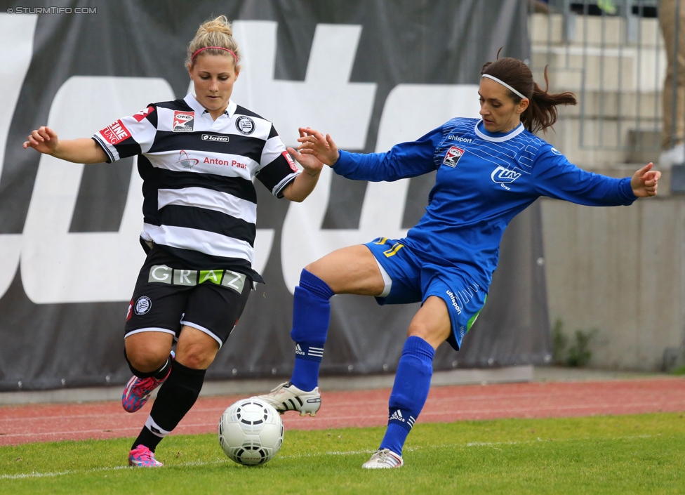 Sturm Damen - LUV
OEFB Frauenliga, 6. Runde,  SK Sturm Graz Damen - LUV Graz, Trainingszentrum Messendorf, 04.10.2014. 

Foto zeigt Carmen Oberressl (Sturm Damen)
