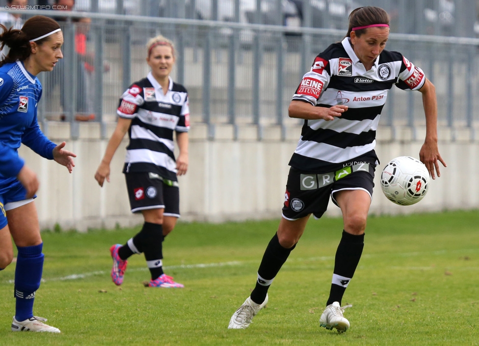 Sturm Damen - LUV
OEFB Frauenliga, 6. Runde,  SK Sturm Graz Damen - LUV Graz, Trainingszentrum Messendorf, 04.10.2014. 

Foto zeigt Anja Milenkovic (Sturm Damen)
