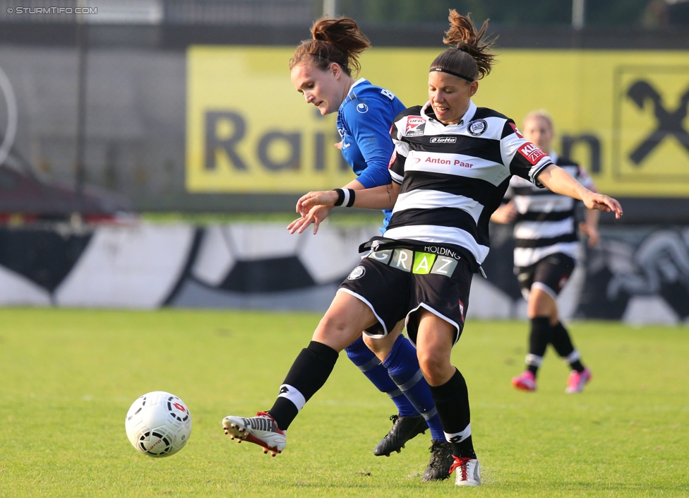 Sturm Damen - LUV
OEFB Frauenliga, 6. Runde,  SK Sturm Graz Damen - LUV Graz, Trainingszentrum Messendorf, 04.10.2014. 

Foto zeigt Urska Zganec (Sturm Damen)
