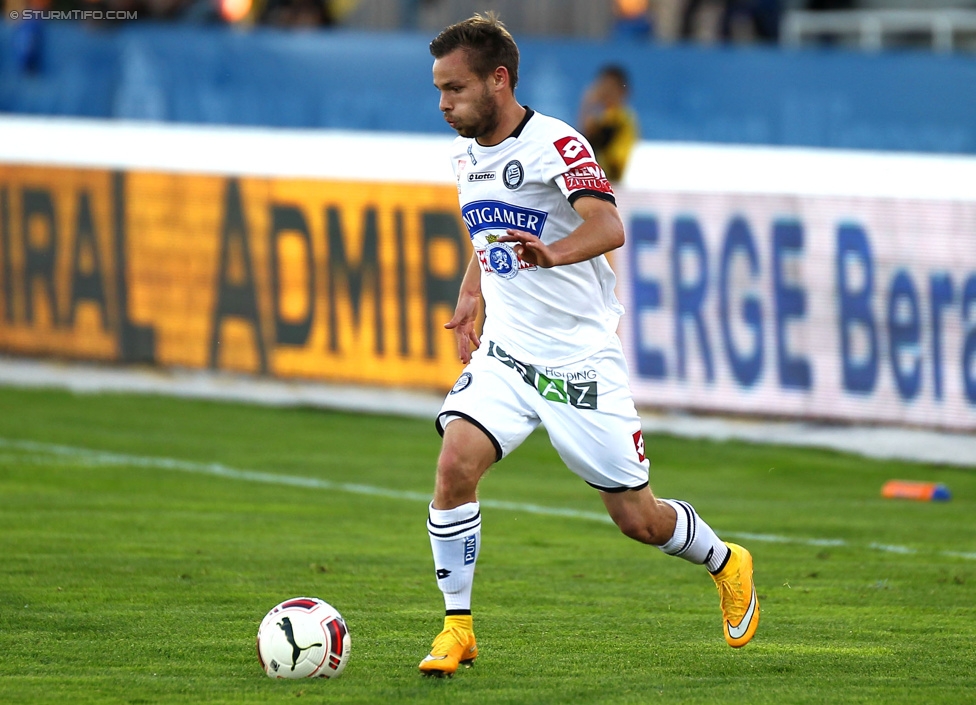 Wiener Neustadt - Sturm Graz
Oesterreichische Fussball Bundesliga, 12. Runde, SC Wiener Neustadt - SK Sturm Graz, Stadion Wiener Neustadt, 19.10.2014. 

Foto zeigt Anel Hadzic (Sturm)
