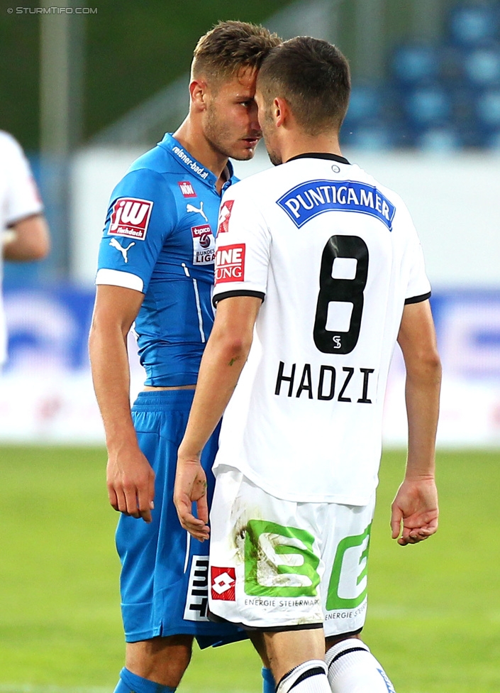 Wiener Neustadt - Sturm Graz
Oesterreichische Fussball Bundesliga, 12. Runde, SC Wiener Neustadt - SK Sturm Graz, Stadion Wiener Neustadt, 19.10.2014. 

Foto zeigt Anel Hadzic (Sturm)
