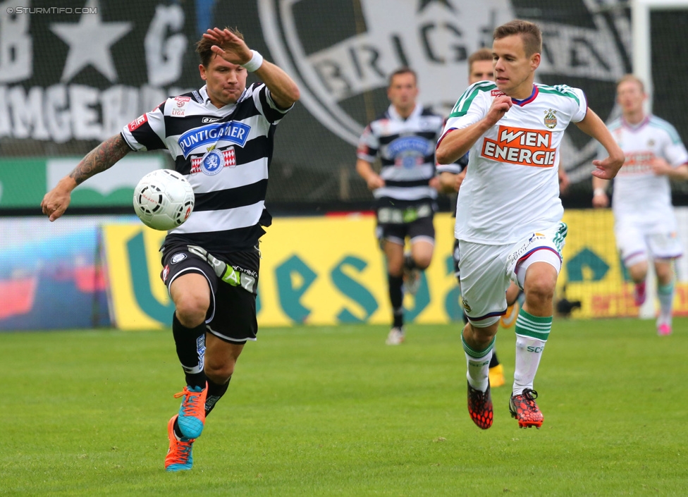 Sturm Graz - Rapid Wien
Oesterreichische Fussball Bundesliga, 13. Runde, SK Sturm Graz - SK Rapid Wien, Stadion Liebenau Graz, 25.10.2014. 

Foto zeigt Marko Stankovic (Sturm)
