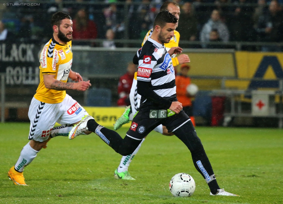 Sturm Graz - Ried
Oesterreichische Fussball Bundesliga, 18. Runde, SK Sturm Graz - SV Ried, Stadion Liebenau Graz, 06.12.2014. 

Foto zeigt Marco Djuricin (Sturm)
Schlüsselwörter: tor