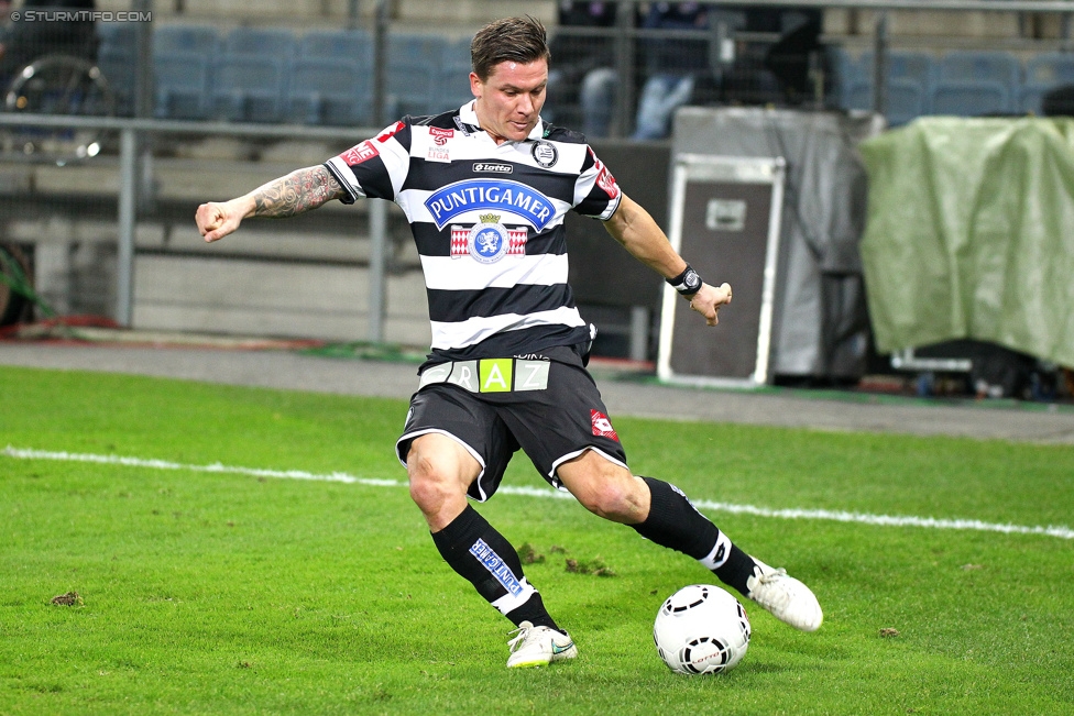 Sturm Graz - Austria Wien
Oesterreichische Fussball Bundesliga, 23. Runde, SK Sturm Graz - FK Austria Wien, Stadion Liebenau Graz, 03.03.2015. 

Foto zeigt Marko Stankovic (Sturm)
