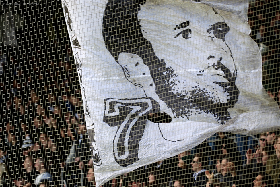 Sturm Graz - Wolfsberg
Oesterreichische Fussball Bundesliga, 24. Runde, SK Sturm Graz - Wolfsberg AC, Stadion Liebenau Graz, 07.03.2015. 

Foto zeigt Fans von Sturm
