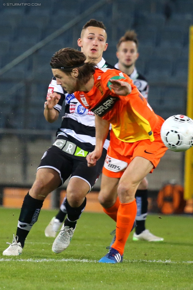 Sturm Graz - Admira
Oesterreichische Fussball Bundesliga, 26. Runde, SK Sturm Graz - FC Admira Wacker Moedling, Stadion Liebenau Graz, 21.03.2015. 

Foto zeigt Donisi Avdijaj (Sturm)
