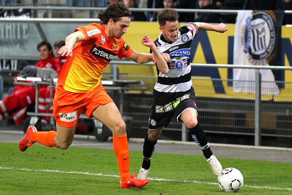 Sturm Graz - Admira
Oesterreichische Fussball Bundesliga, 26. Runde, SK Sturm Graz - FC Admira Wacker Moedling, Stadion Liebenau Graz, 21.03.2015. 

Foto zeigt Christian Klem (Sturm)
