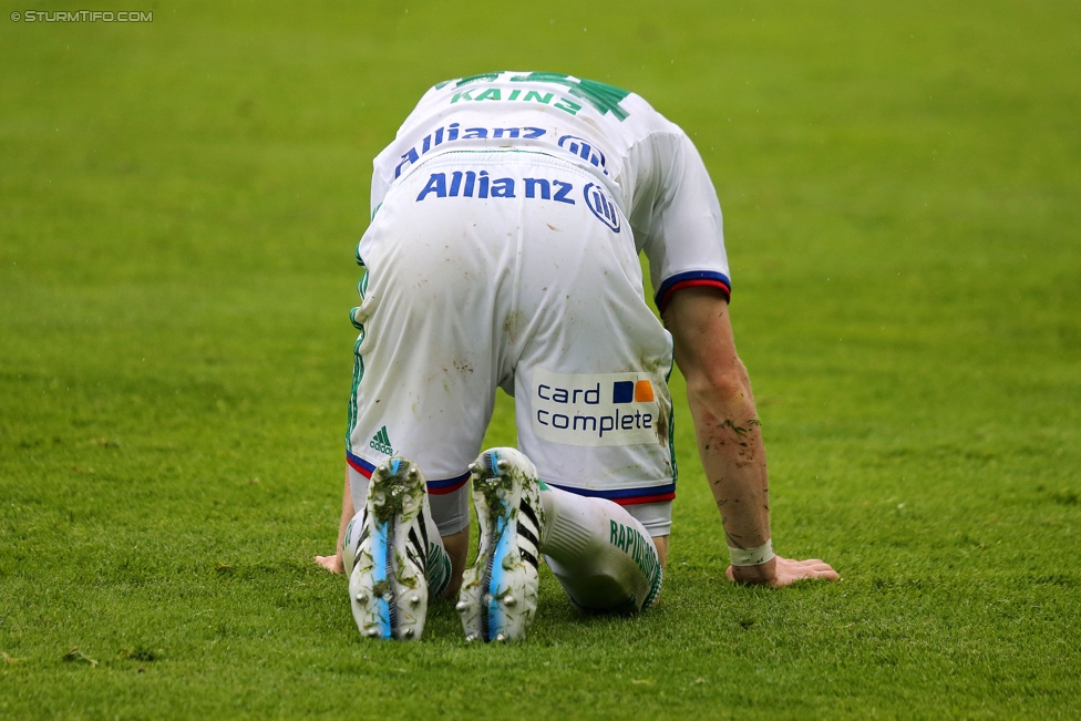 Sturm Graz - Rapid Wien
Oesterreichische Fussball Bundesliga, 31. Runde, SK Sturm Graz - SK Rapid Wien, Stadion Liebenau Graz, 03.05.2015. 

Foto zeigt Florian Kainz (Rapid)
